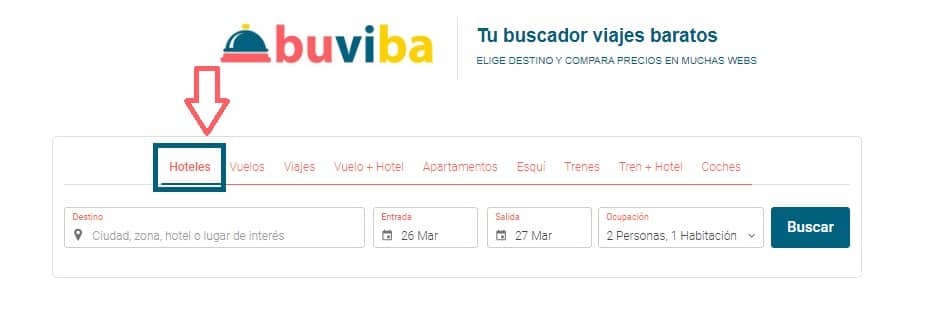 Buscador alojamientos baratos en buviba.com Buscador alojamientos baratos en buviba.com