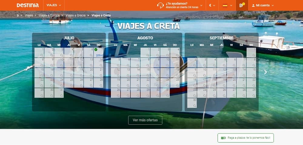 Chollo viaje a tu aire por Creta Grecia 8 días desde 950€ Chollo viaje a tu aire por Creta Grecia 8 días desde 950€
