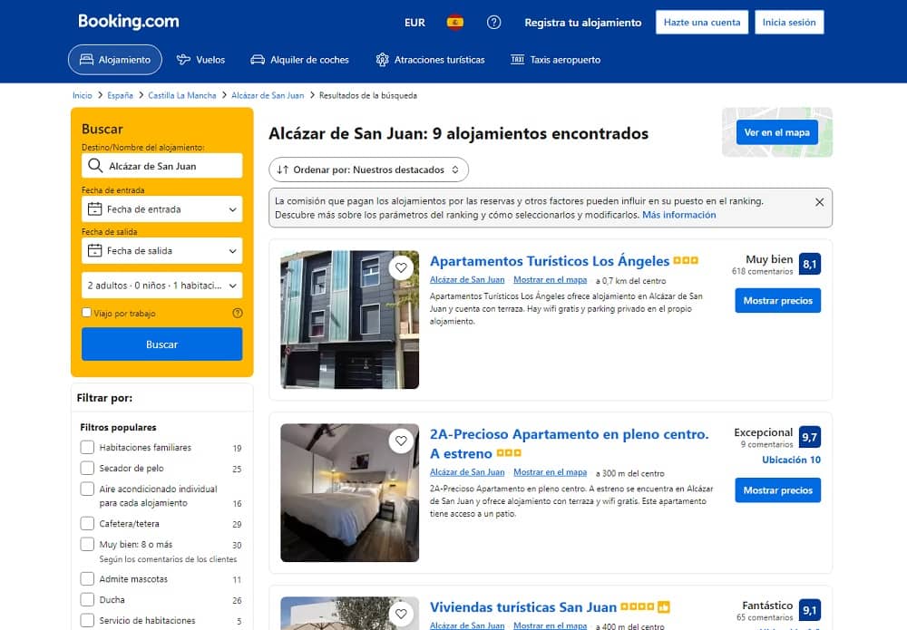 Chollos apartamentos vacacionales baratos en Alcázar de San Juan Ciudad Real noche desde 95€ varias personas Chollos apartamentos vacacionales baratos en Alcázar de San Juan Ciudad Real noche desde 95€ varias personas