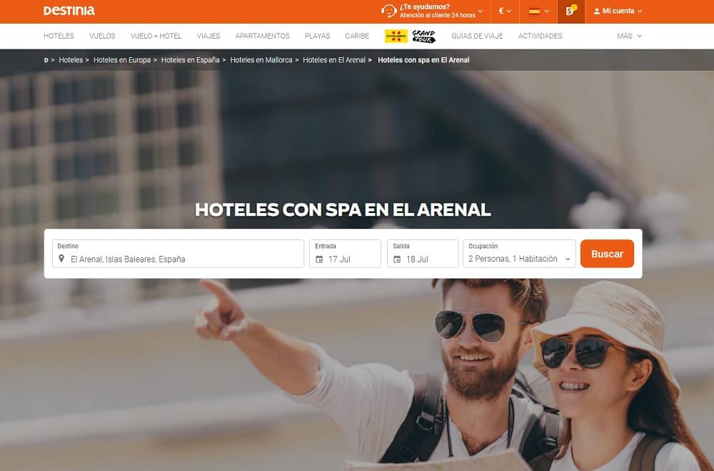 Chollos hoteles con spa relax 2023 El Arenal Mallorca 1 noche desde 330€ 2 personas Chollos hoteles con spa relax 2023 El Arenal Mallorca 1 noche desde 330€ 2 personas