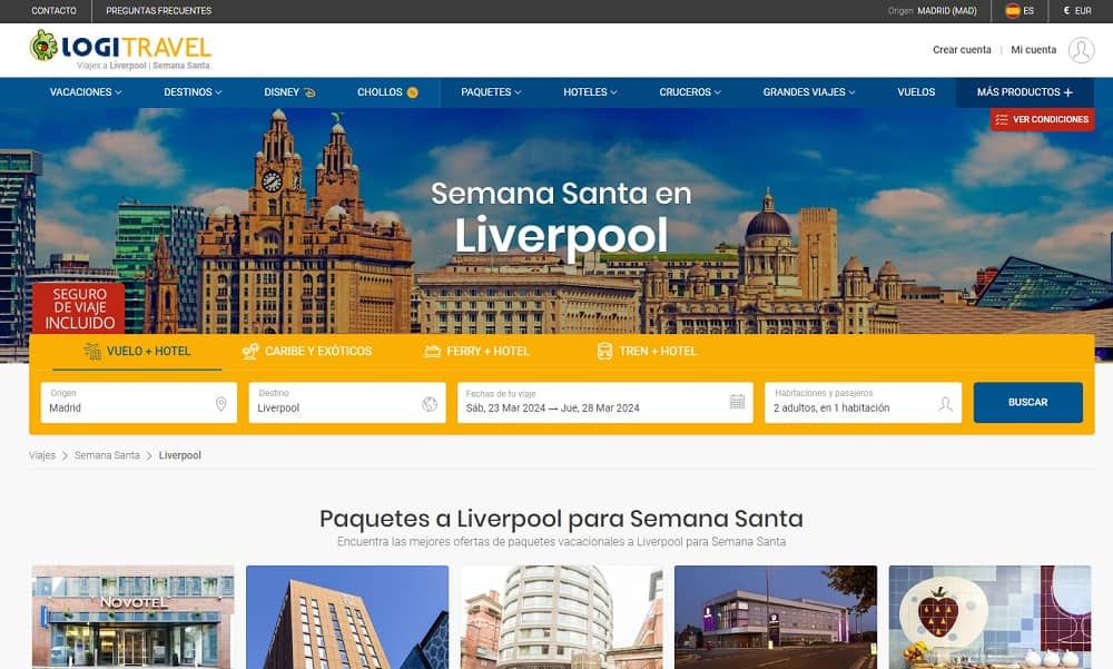 Chollos Liverpool Semana Santa vuelos y hotel 4 días desde 500€ Chollos Liverpool Semana Santa vuelos y hotel 4 días desde 500€