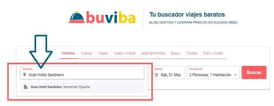 Cómo buscar hoteles para familias en Santander en buviba.com Cómo buscar hoteles para familias en Santander en buviba.com