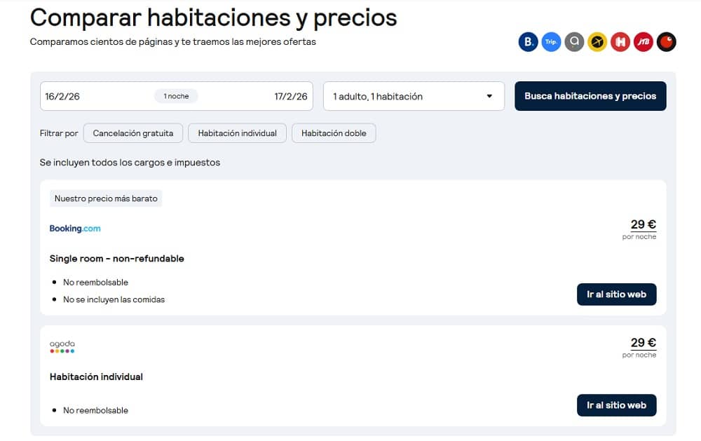 Compara precios habitaciones Hotel el Rastro Ávila 3 estrellas Compara precios habitaciones Hotel el Rastro Ávila 3 estrellas
