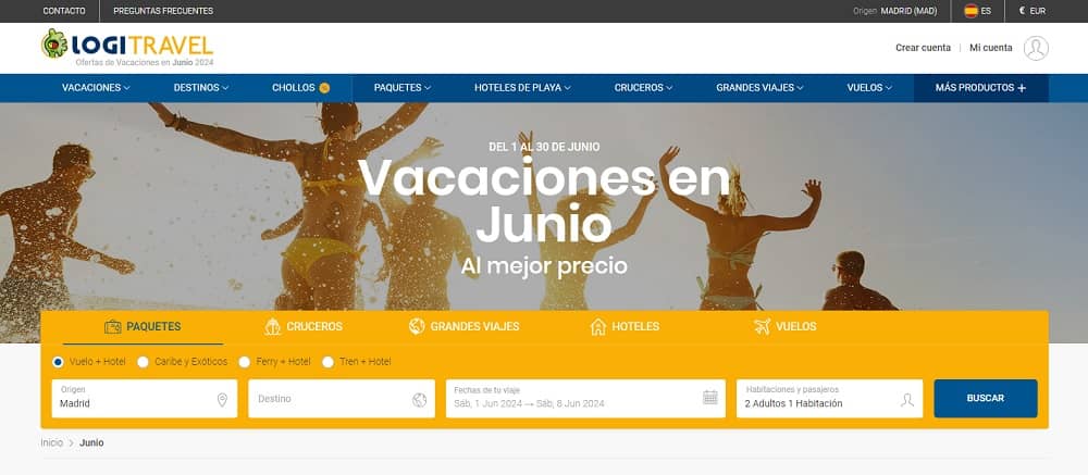 Descubre con Logitravel.com destinos muy baratos para viajar en junio Descubre con Logitravel.com destinos muy baratos para viajar en junio
