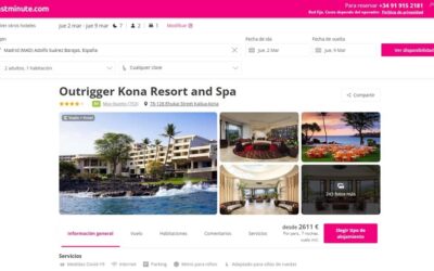 Vacaciones 2023 vuelos más hotel marzo a Hawái EE.UU 7 noches ¡desde 2611€!