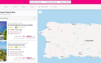 Viajes y vacaciones 2023 vuelo más hotel Puerto Rico 7 noches ¡desde 1340€!