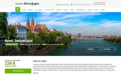 Escapadas vuelos más hotel Basilea Suiza 3 días ¡desde 158€ persona!