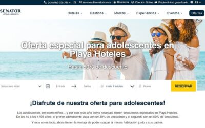 Ofertas hoteles para adolescentes en Playa Senator ¡-50% playa hoteles!