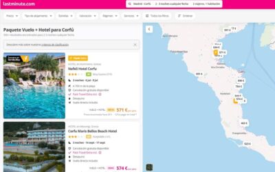 Escapadas 2023 vuelo más hotel Corfú Grecia 2-3 noches ¡desde 369€! menudo…