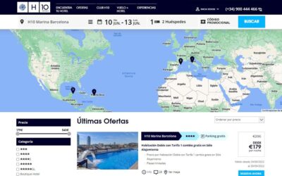 Reserva Habitaciones desde 179€ noche H10 Marina Barcelona ¡corre!