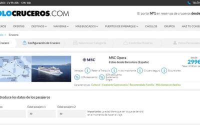 SoloCruceros.com verano 8 días cancelación flexible ¡desde sólo 369€!