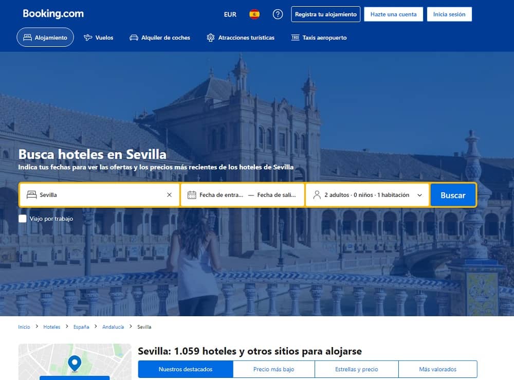 Guía de hoteles en Sevilla nuevo Guía de hoteles en Sevilla nuevo