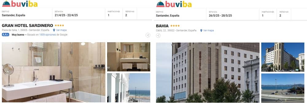 Hotel Bahía y Gran Hotel Sardinero ofertas en buviba.com Hotel Bahía y Gran Hotel Sardinero ofertas en buviba.com