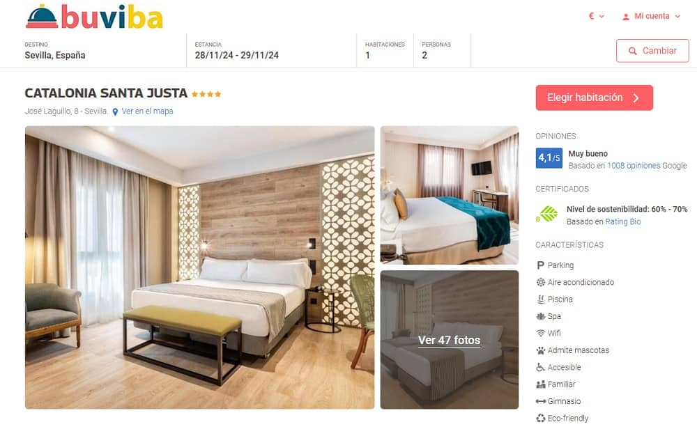 Hotel Catalonia Santa Justa Sevilla ofertas en buviba.com Hotel Catalonia Santa Justa Sevilla ofertas en buviba.com