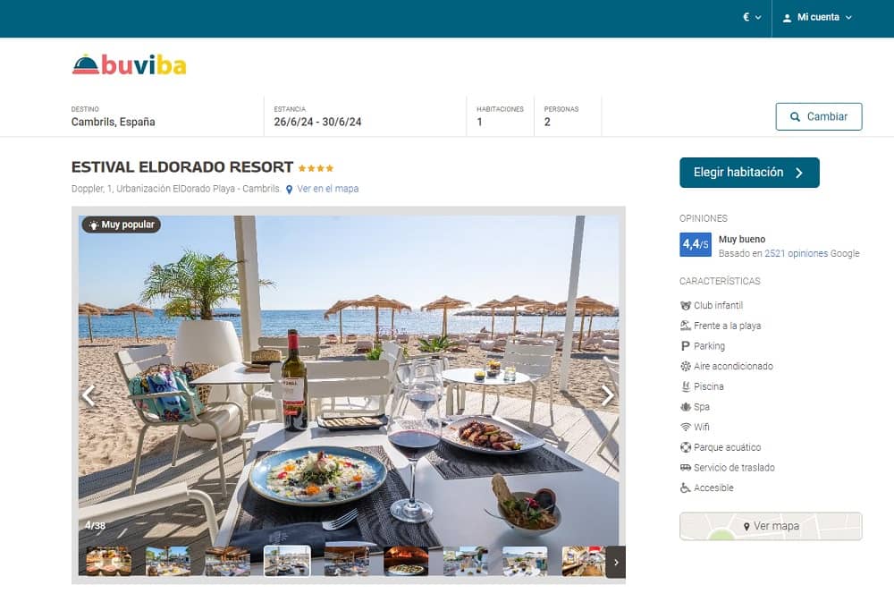 Hotel Estival Eldorado Resort 4 estrellasen Cambrils buviba.com Hotel Estival Eldorado Resort 4 estrellasen Cambrils buviba.com