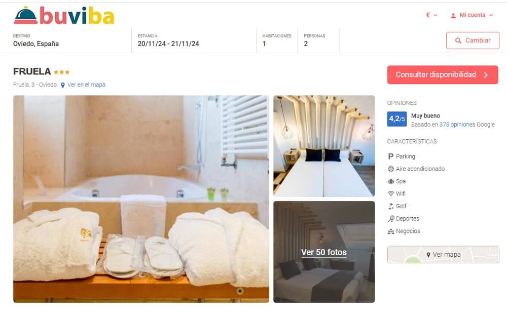 Hotel Fruela Oviedo ofertas en buviba.com Hotel Fruela Oviedo ofertas en buviba.com
