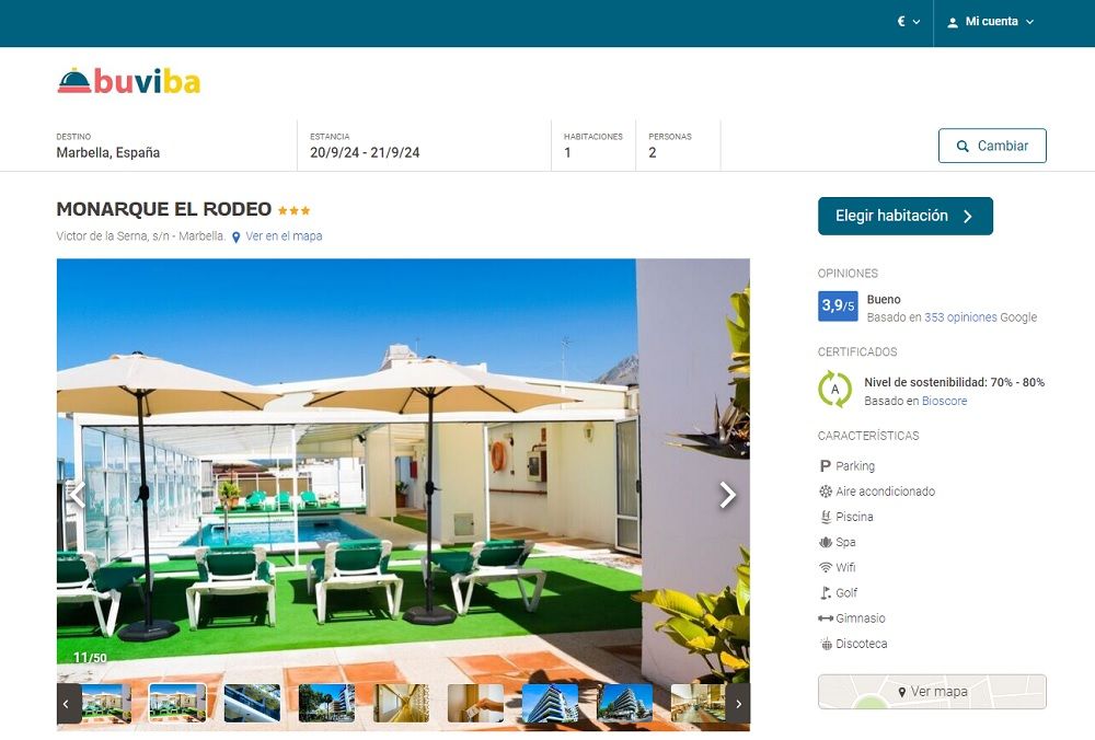 Hotel Monarque el Rodeo 3 estrellas en Marbella Málaga Hotel Monarque el Rodeo 3 estrellas en Marbella Málaga