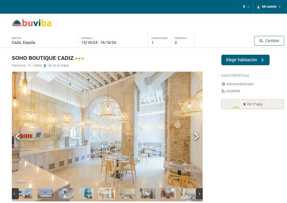 Hotel Soho Butique Cádiz 3 estrellas buviba.com Hotel Soho Butique Cádiz 3 estrellas buviba.com
