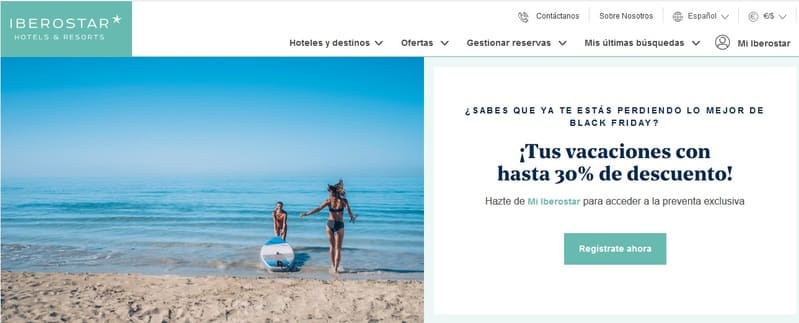 Iberostar Black Friday 2019 ofertas irresistibles