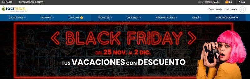 Logitravel tus vacaciones con descuentos