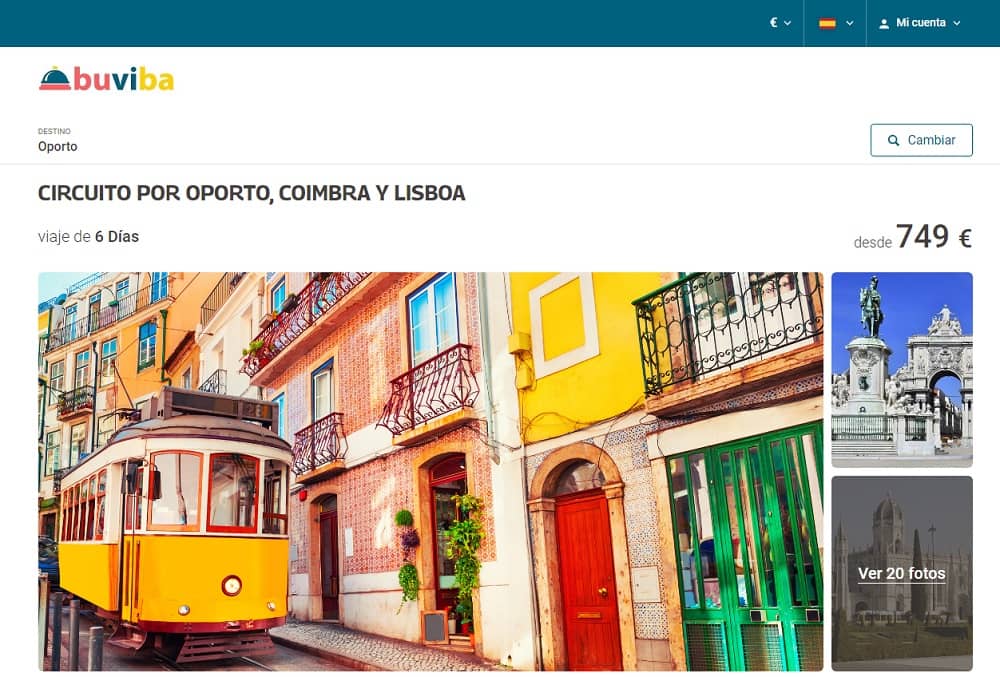 Ofertas y chollos viajes a Oporto en buviba.com Ofertas y chollos viajes a Oporto en buviba.com