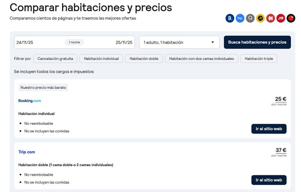 Precios habitaciones Hostal La Estación Ávila Precios habitaciones Hostal La Estación Ávila