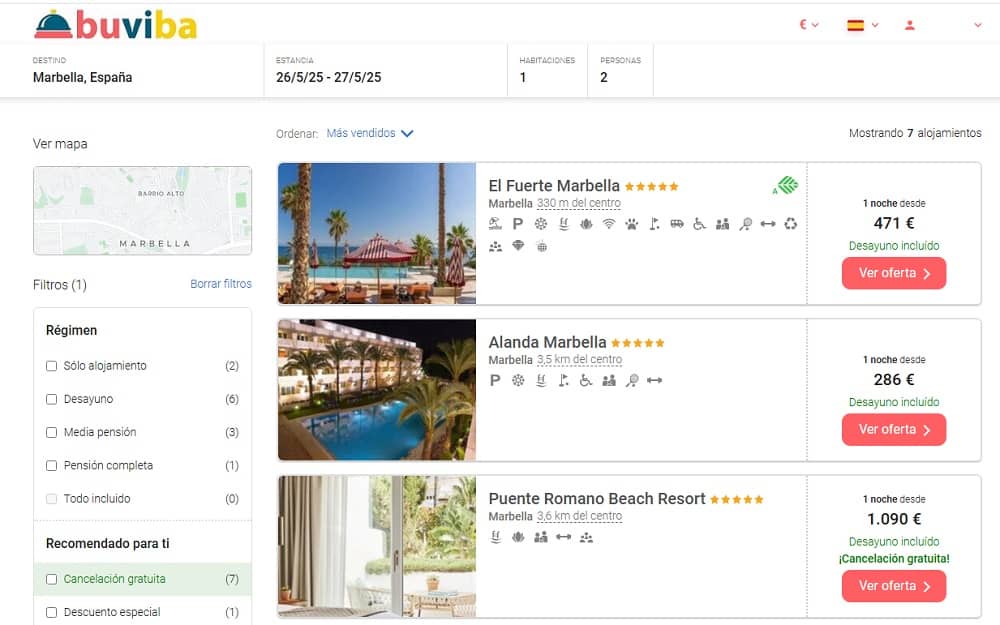 Selección hoteles en Marbella de 5 estrellas Selección hoteles en Marbella 5 estrellas buviba.com
